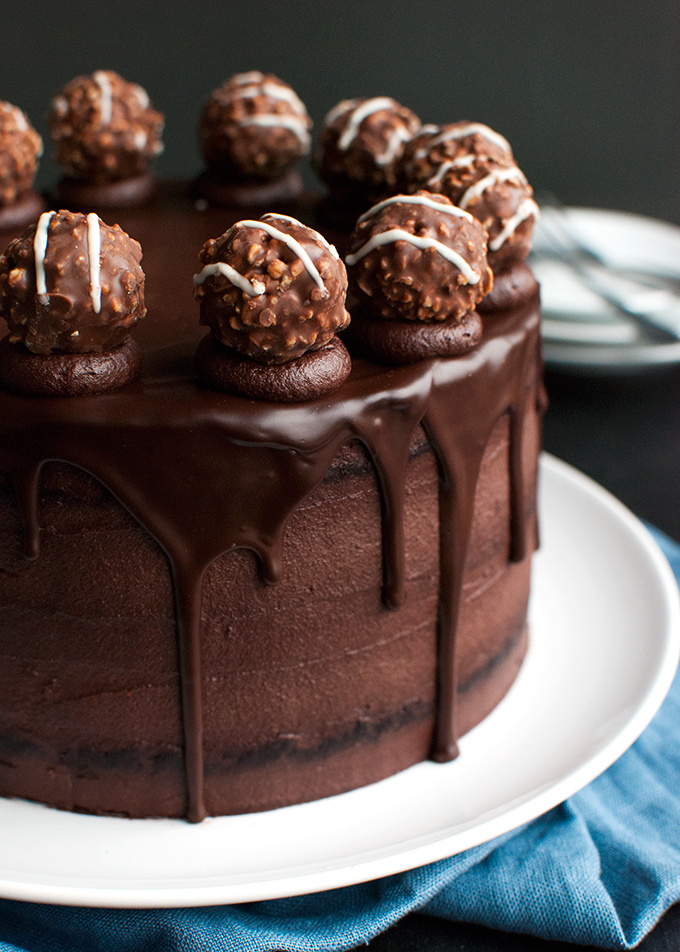 Caramel Fig Chocolate Cake 6 | Cake, Chocolate cake 
