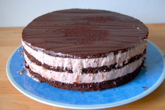 Raspberry-Chocolate Torte