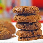 Brown Butter Cookies with Oats