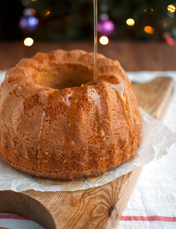 Spiced Honey Syrup Bundt Cake with Mead