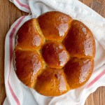 Sweet Bread with Honey and Saffron Featured