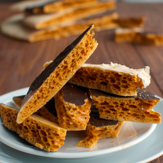 Homemade Honeycomb Candy