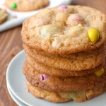 M&M Cookies with White Chocolate