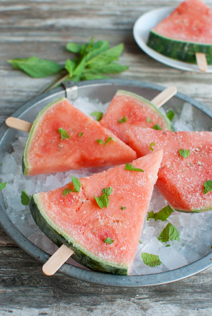 Healthy Watermelon Pops