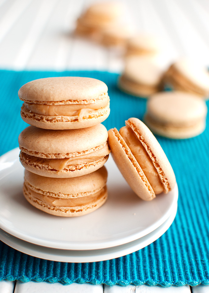 The Tough Cookie | Salted Caramel Macarons | thetoughcookie.com