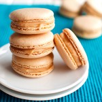 Salted Caramel Macarons With a Whipped Caramel Filling