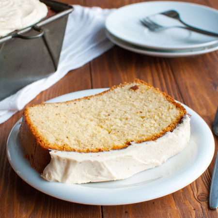 Brown Butter Cake with Brown Butter Frosting