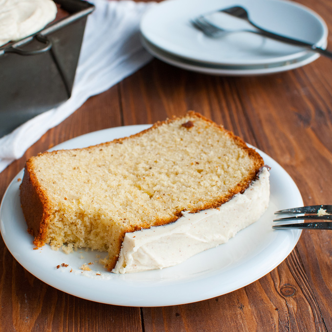Brown Butter Cake with Brown Butter Frosting