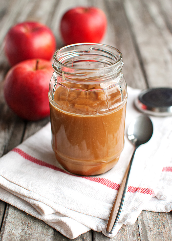 Homemade Caramel Apple Sauce