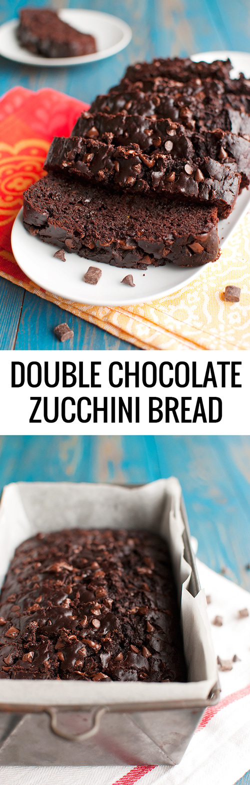 The Tough Cookie | Double Chocolate Zucchini Bread | thetoughcookie.com