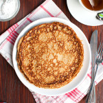 The Tough Cookie | Whole Wheat Pancakes with Oats and Cinnamon | the toughcookie.com
