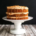The Tough Cookie | Triple Biscoff Carrot Cake - Carrot Cake Studded with Pecans and Filled with Biscoff Frosting and Cookie Butter | thetoughcookie.com