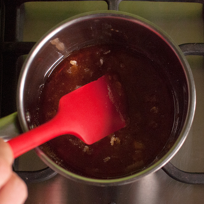 How to Make a Dry Caramel | thetoughcookie.com