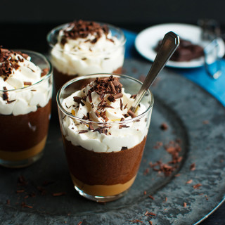 Salted Caramel Chocolate Mousse