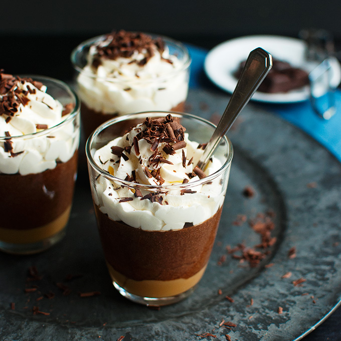 Salted Caramel Chocolate Mousse - The Tough Cookie