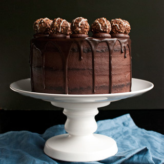 Triple Dark Chocolate Cake
