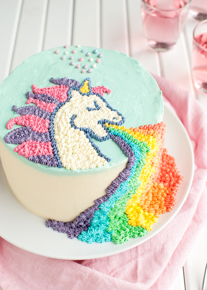 Puking Unicorn Cake The Tough Cookie