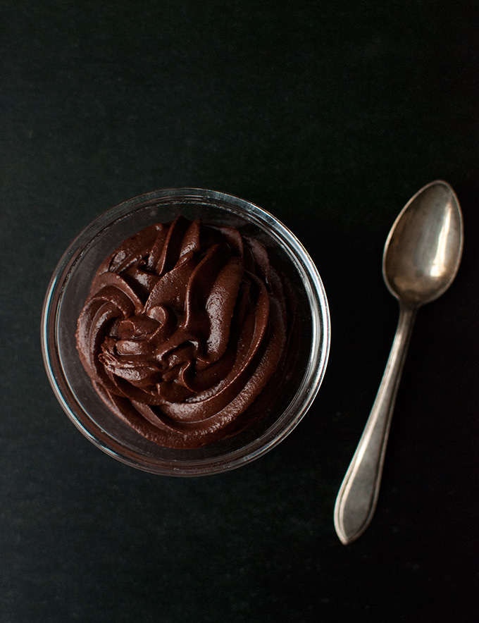 Healthy But Weird Chocolate Pudding | thetoughcookie.com