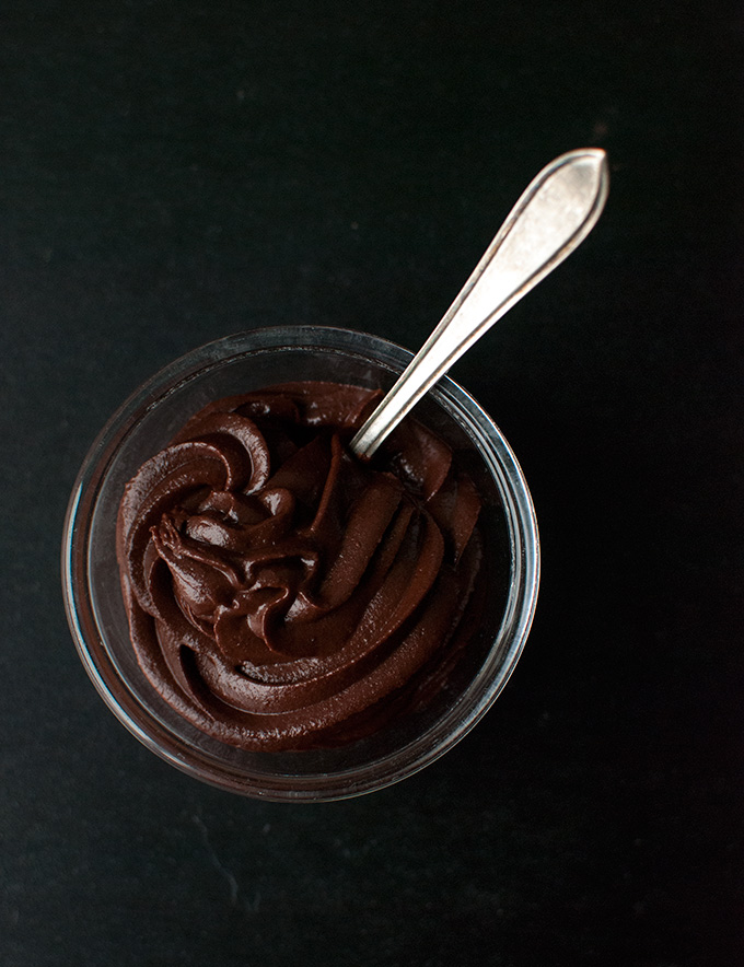 Healthy But Weird Chocolate Pudding | thetoughcookie.com