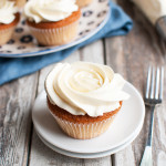 Less Sweet Flour Buttercream (aka: Ermine Buttercream) - This is the less sweet version of my famous flour buttercream. It's supersmooth, because it doesn't contain powdered sugar and is instead pudding-based! | thetoughcookie.com