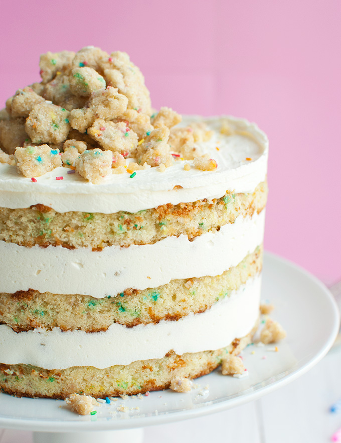 Momofuku Birthday Cake - Frosting - Learn to make the delicious Momofuku Birthday Cake frosting. Recipe makes enough for an 18-cm/7-inch cake! | thetoughcookie.com