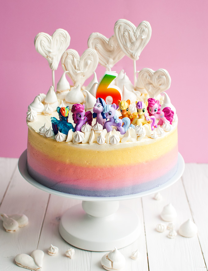 Super Cute My Little Pony Cake - The Tough Cookie
