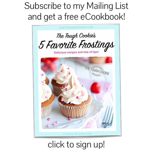 Five Favorite Frostings Free eCookbook Bottom Post