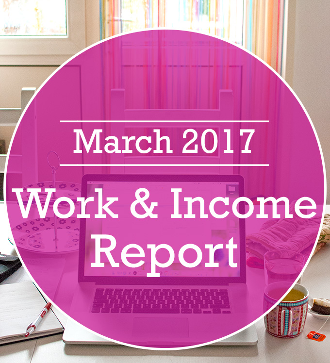 Food Blog Work & Income Report - March 2017